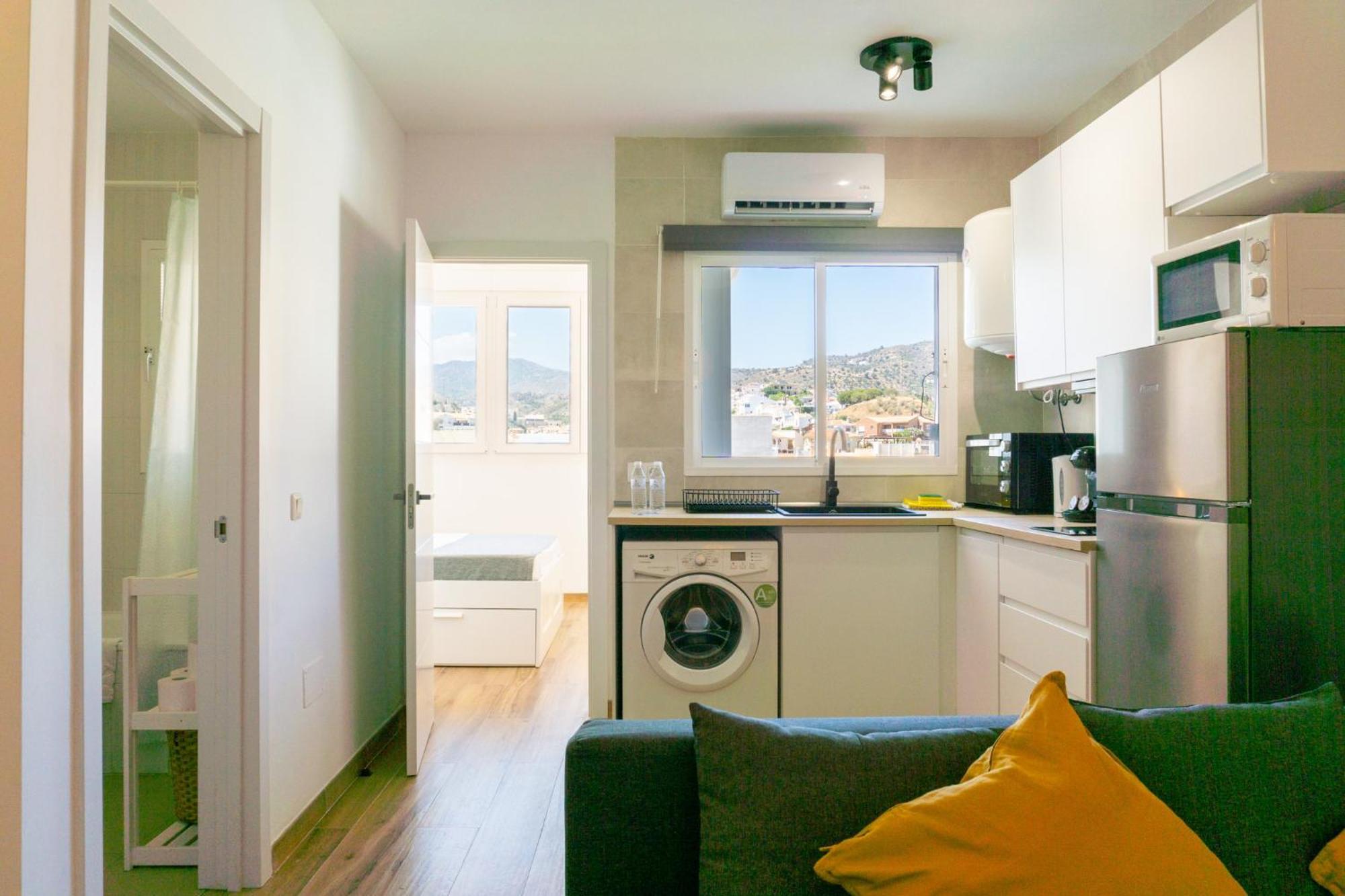 Apartamento Con Terraza En La Playa La Cala Del Moral エクステリア 写真